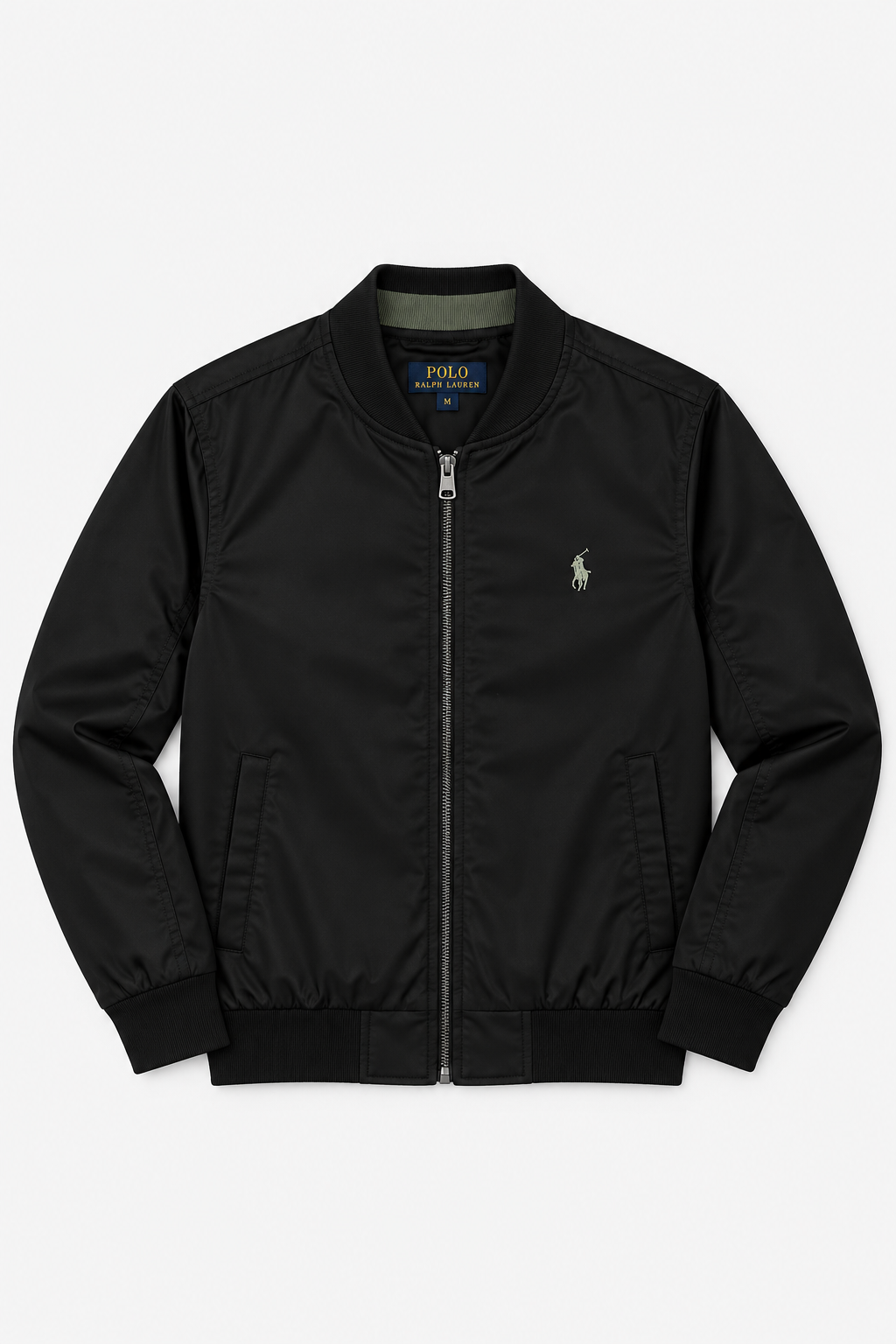 Veste Bomber Polo Noire