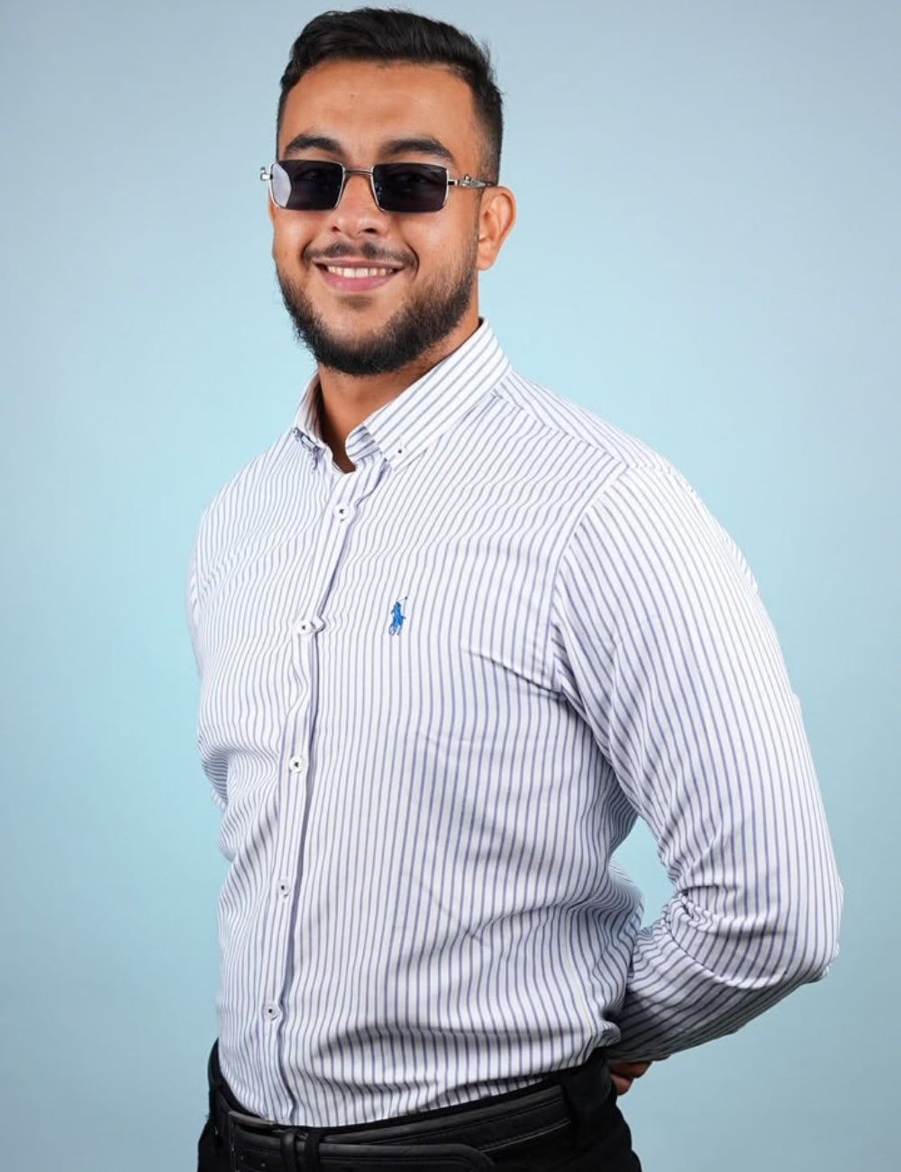 Pull Demi-Zip en Maille Torsadée pour Homme – Bleu Roi
