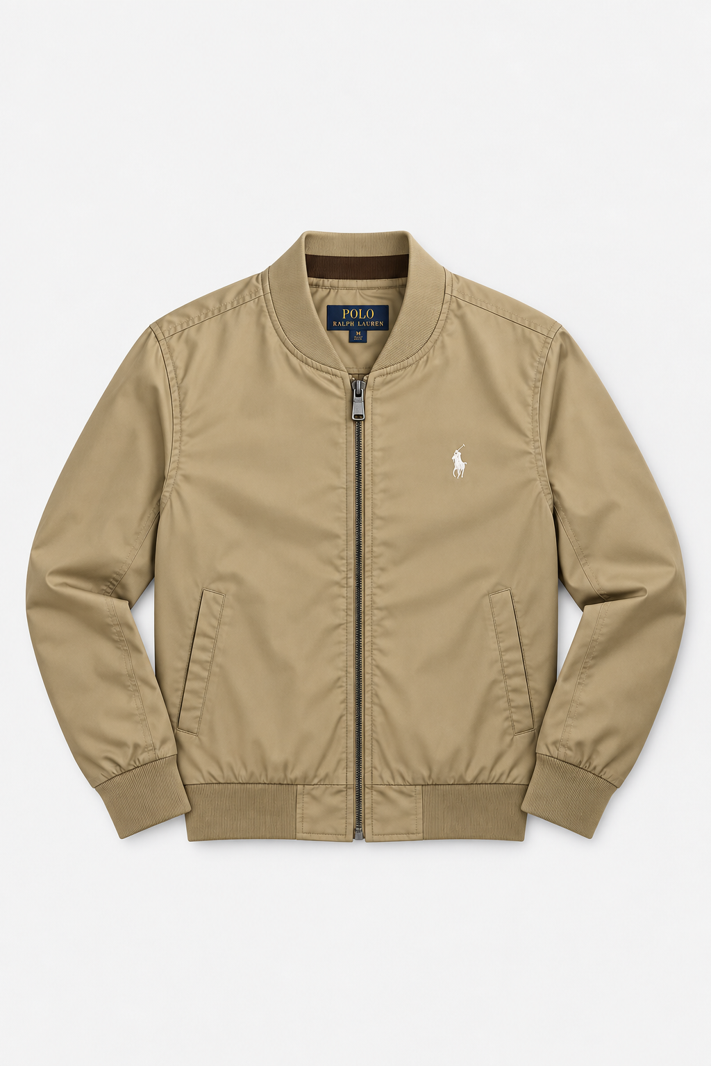 Veste Bomber Polo Beige