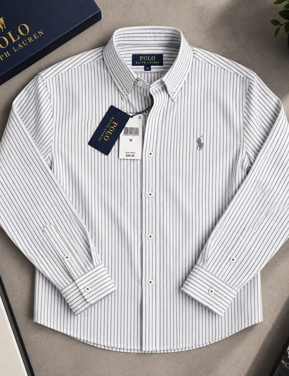 Chemise Rayée Oxford
